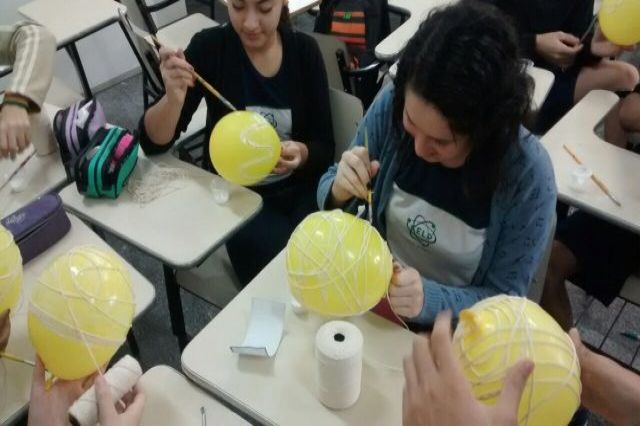 Produção de Artesanatos com o 9º ano